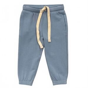 NEW BABYSPROUTS kid's drawstring jogger in dusty blue